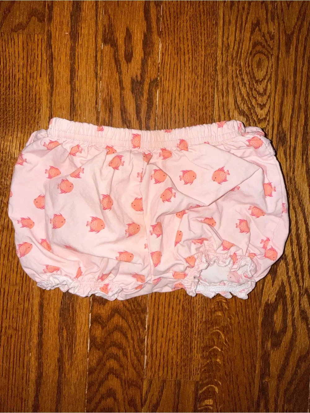 Carter's Light Pink Fish-Print Diaper Cover